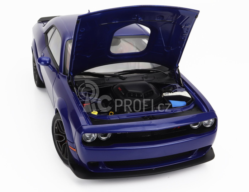 Autoart Dodge Challenger R/t Scat Pack Widebody 2022 1:18 Indingo Blue