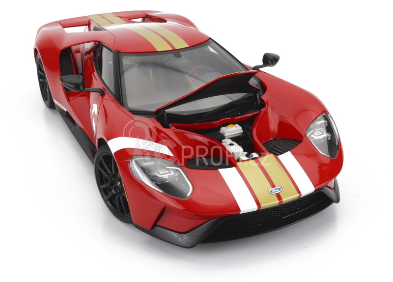 Autoart Ford usa Gt Heritage Edition N 16 Alan Mann 2022 1:18 Červené Zlato