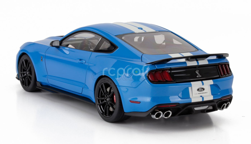 Autoart Ford usa Mustang Shelby Gt500 Coupe 2023 1:18 Gribber Blue