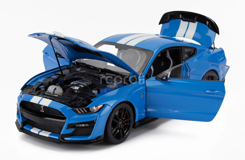 Autoart Ford usa Mustang Shelby Gt500 Coupe 2023 1:18 Gribber Blue