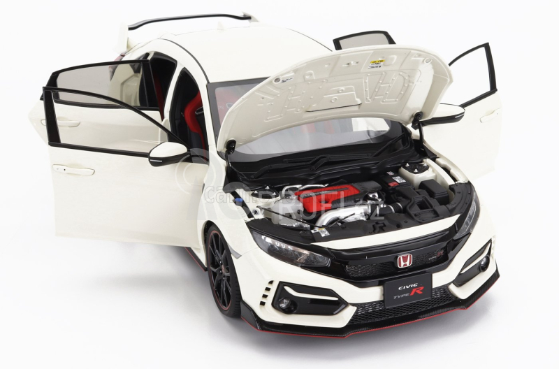 Autoart Honda Civic Type R (fk8) 2021 1:18 Bílá