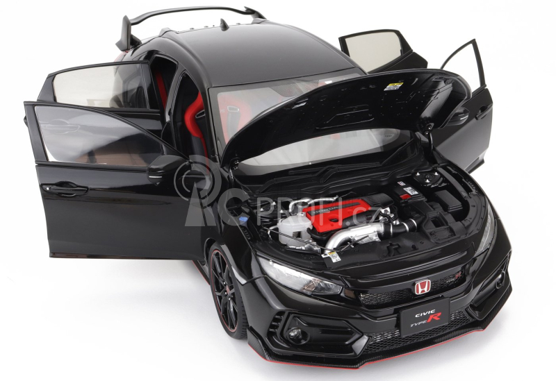 Autoart Honda Civic Type R (fk8) 2021 1:18 Black
