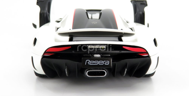 Autoart Koenigsegg Regera 2016 1:18 Bílá Černá Karbonová Červená