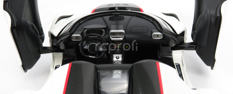 Autoart Koenigsegg Regera 2016 1:18 Bílá Černá Karbonová Červená