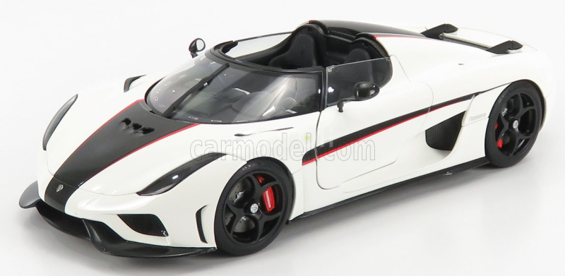 Autoart Koenigsegg Regera 2016 1:18 Bílá Černá Karbonová Červená