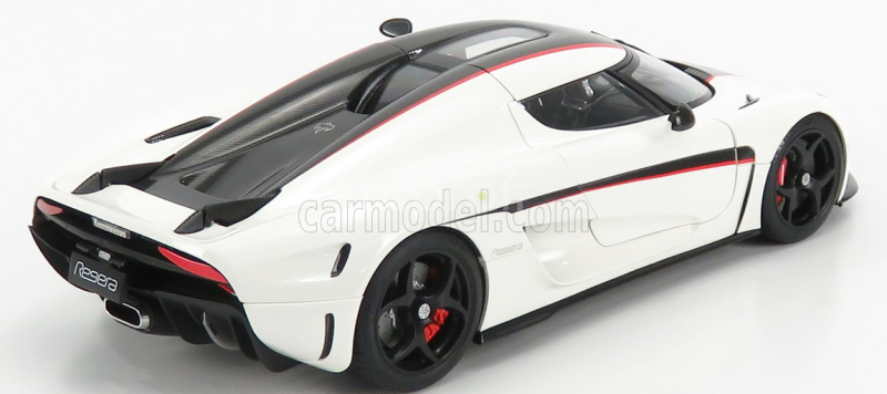 Autoart Koenigsegg Regera 2016 1:18 Bílá Černá Karbonová Červená