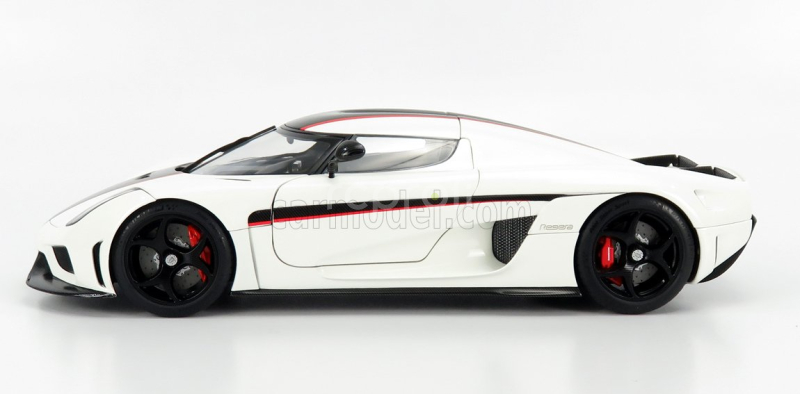 Autoart Koenigsegg Regera 2016 1:18 Bílá Černá Karbonová Červená