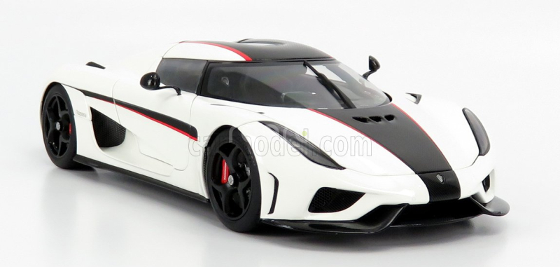 Autoart Koenigsegg Regera 2016 1:18 Bílá Černá Karbonová Červená