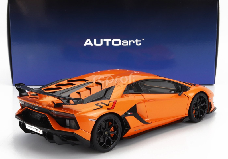 Autoart Lamborghini Aventador Svj 2018 1:18 Orange