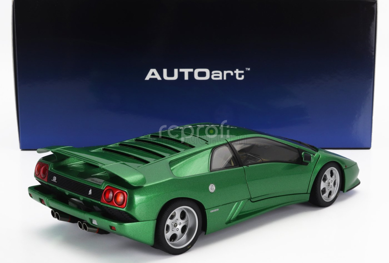 Autoart Lamborghini Diablo Se30 1994 1:18 Středně Zelená Met