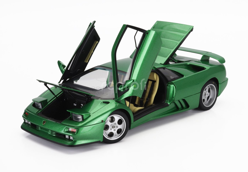 Autoart Lamborghini Diablo Se30 1994 1:18 Středně Zelená Met