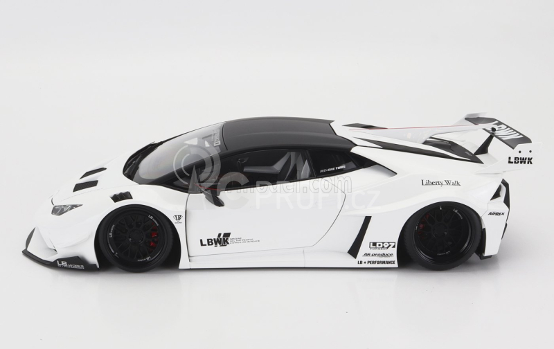 Autoart Lamborghini Huracan Liberty Walk Lb Silhouette Works Gt 2018 1:18 Bílá