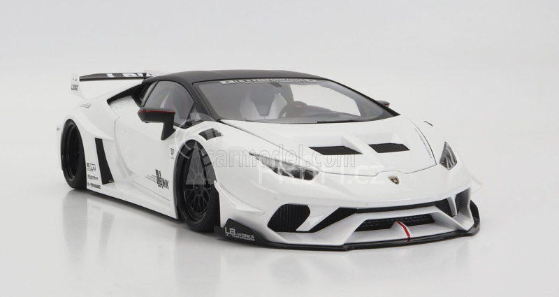Autoart Lamborghini Huracan Liberty Walk Lb Silhouette Works Gt 2018 1:18 Bílá