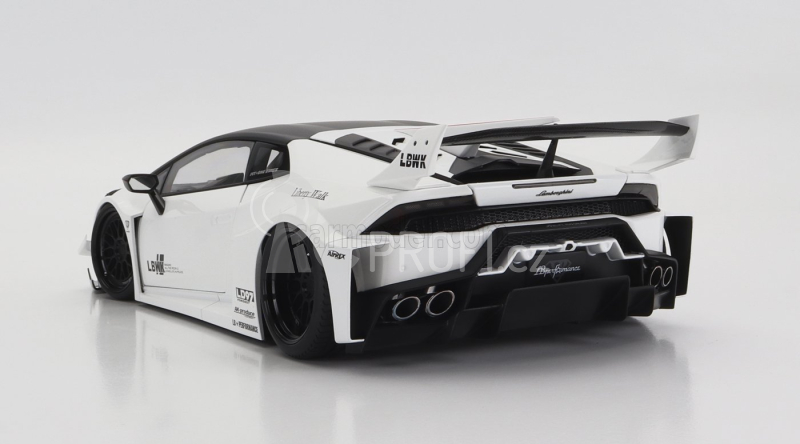 Autoart Lamborghini Huracan Liberty Walk Lb Silhouette Works Gt 2018 1:18 Bílá