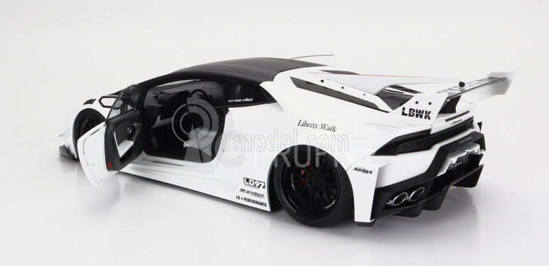 Autoart Lamborghini Huracan Liberty Walk Lb Silhouette Works Gt 2018 1:18 Bílá