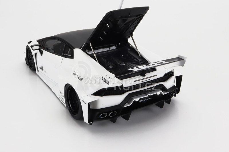 Autoart Lamborghini Huracan Liberty Walk Lb Silhouette Works Gt 2018 1:18 Bílá