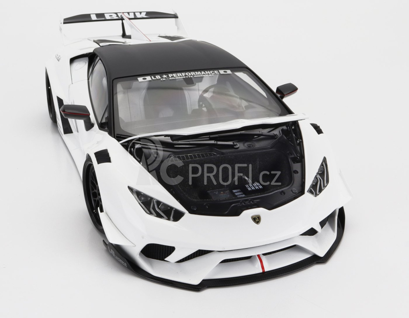 Autoart Lamborghini Huracan Liberty Walk Lb Silhouette Works Gt 2018 1:18 Bílá