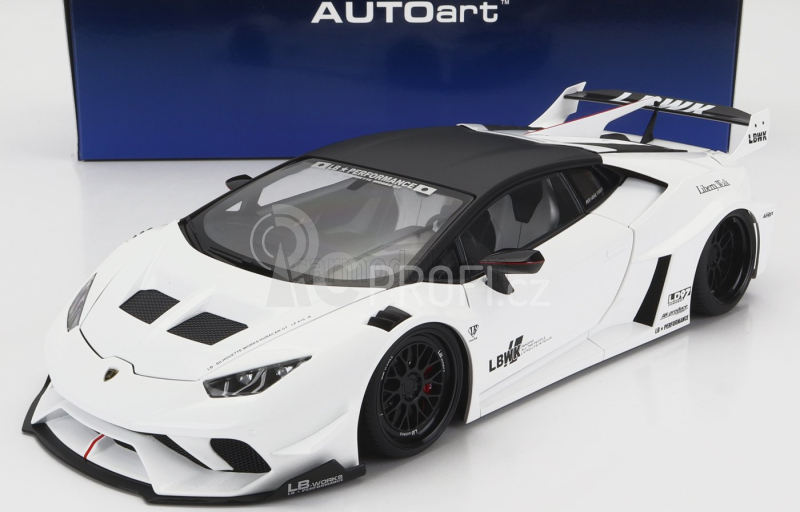 Autoart Lamborghini Huracan Liberty Walk Lb Silhouette Works Gt 2018 1:18 Bílá
