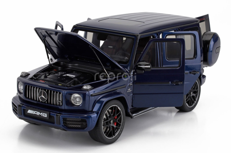 Autoart Mercedes benz G-class G63 Amg 2019 1:18 Brilantní Modrá Met