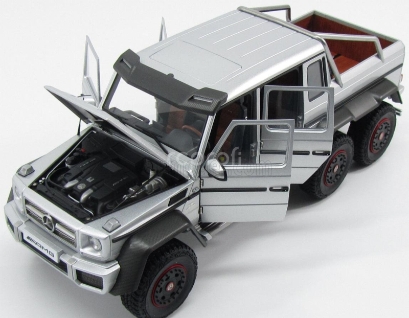 Autoart Mercedes benz G-class G63 V8 Amg 6x6 2013 1:18 Silver