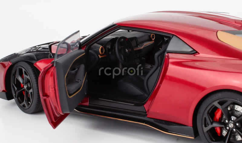 Autoart Nissan Gt-r50 By Italdesign 2021 1:18 Red Met Gold