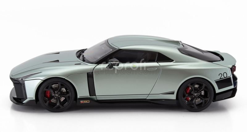 Autoart Nissan Gt-r50 By Italdesign 2021 1:18 Zelená S Černou