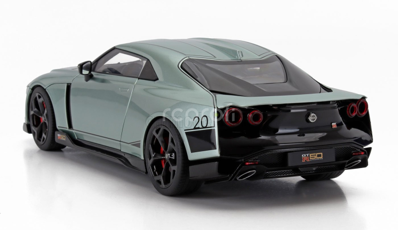 Autoart Nissan Gt-r50 By Italdesign 2021 1:18 Zelená S Černou