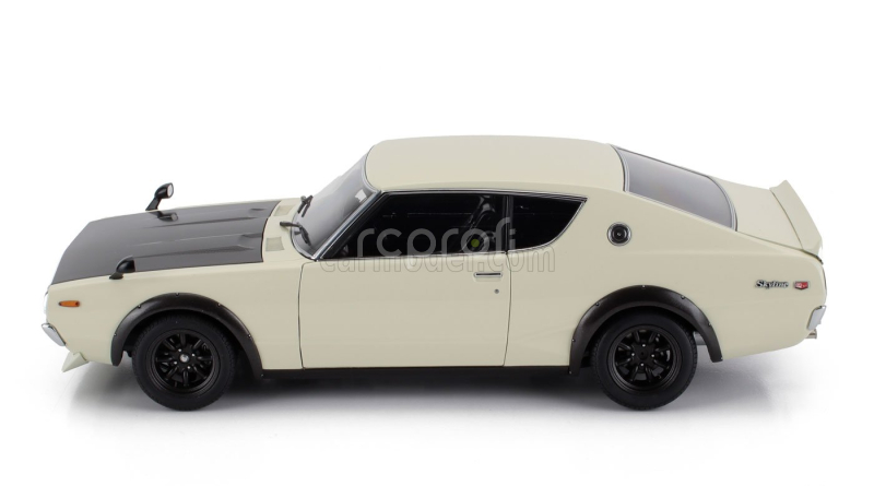 Autoart Nissan Skyline 2000 Gt-r (kpgc110) Tuned Version Coupe 1973 1:18 Bílá Černá