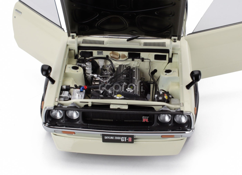 Autoart Nissan Skyline 2000 Gt-r (kpgc110) Tuned Version Coupe 1973 1:18 Bílá Černá