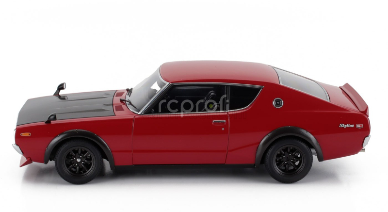 Autoart Nissan Skyline 2000 Gt-r (kpgc110) Tuned Version Coupe 1973 1:18 Červená Černá