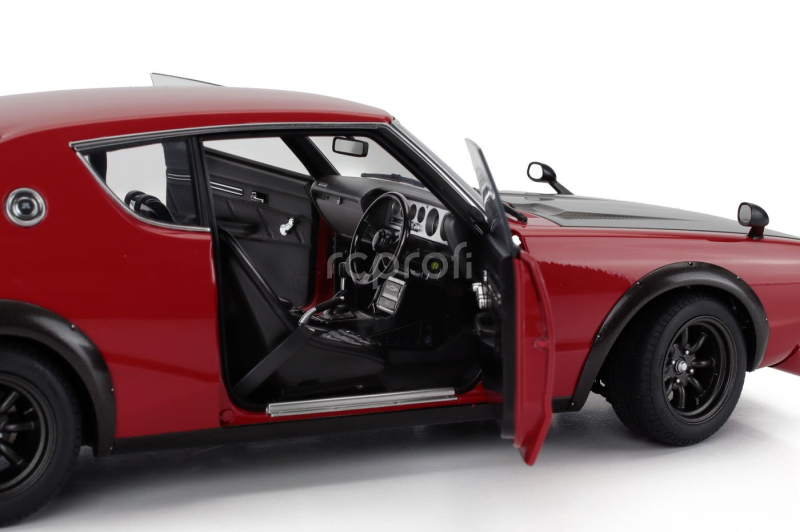 Autoart Nissan Skyline 2000 Gt-r (kpgc110) Tuned Version Coupe 1973 1:18 Červená Černá