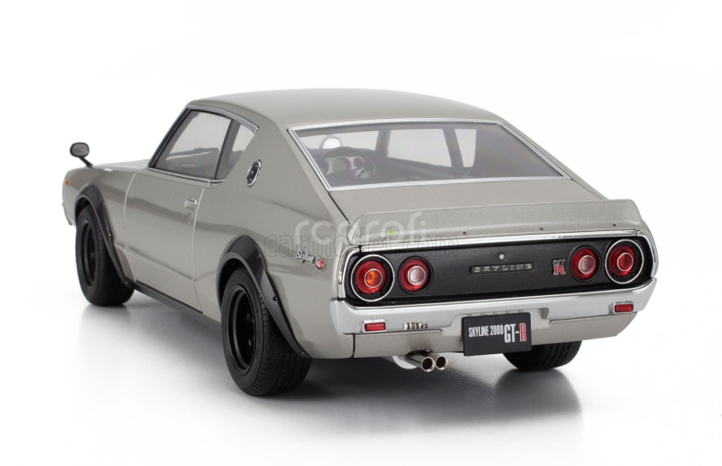 Autoart Nissan Skyline 2000 Gt-r (kpgc110) Tuned Version Coupe 1973 1:18 Stříbrná Černá