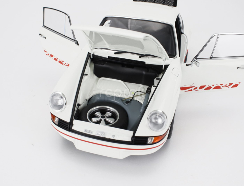 Autoart Porsche 911 Carrera Rs 2.7 Coupe 1973 1:18 Bílá Červená