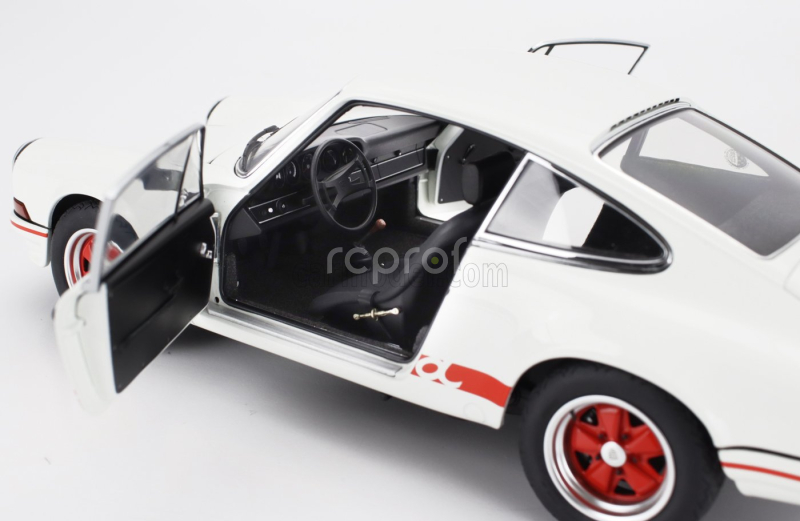 Autoart Porsche 911 Carrera Rs 2.7 Coupe 1973 1:18 Bílá Červená