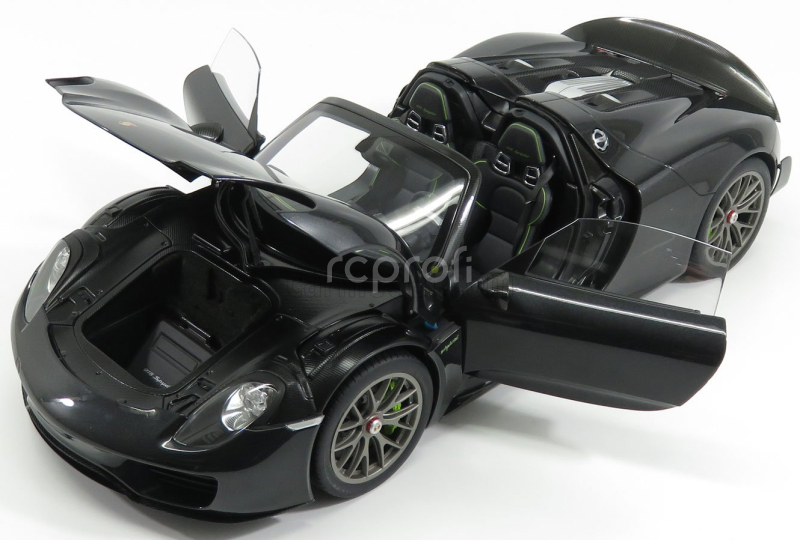 Autoart Porsche 918 Spyder 2013 1:12 Lesklá Černá