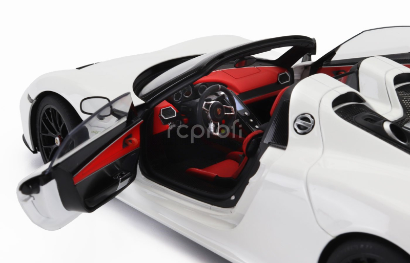 Autoart Porsche 918 Spyder Weissach Package 2013 1:18 Bílá
