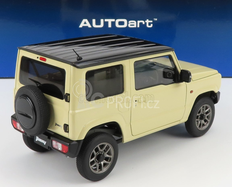 Autoart Suzuki Jimny Jb64 Lhd 2018 1:18 Šifon V Barvě Slonové Kosti