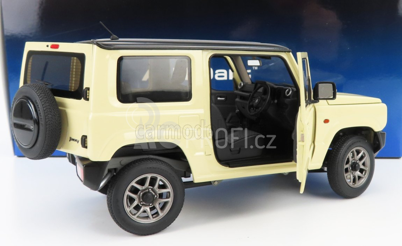 Autoart Suzuki Jimny Jb64 Lhd 2018 1:18 Šifon V Barvě Slonové Kosti