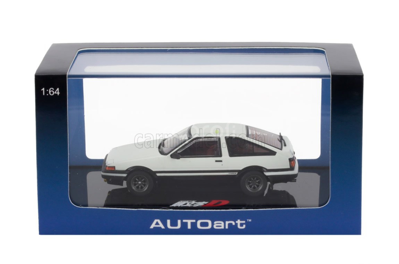 Autoart Toyota Sprinter Trueno (ae86) Initial D Legend 1 1980 1:64 Bílá