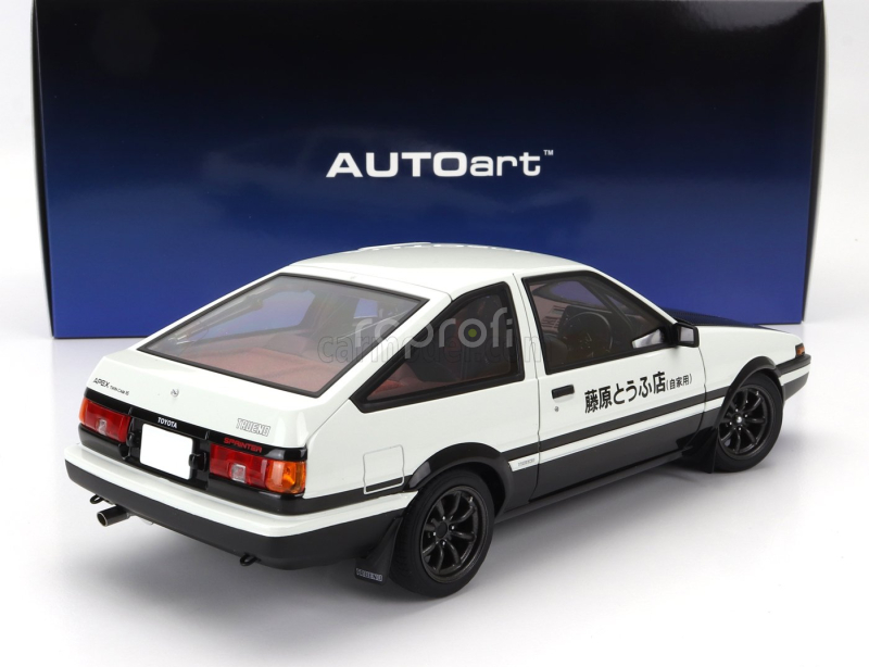 Autoart Toyota Sprinter Trueno (ae86) Project D Final Version 1980 1:18 Bílá Černá