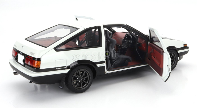 Autoart Toyota Sprinter Trueno (ae86) Project D Final Version 1980 1:18 Bílá Černá