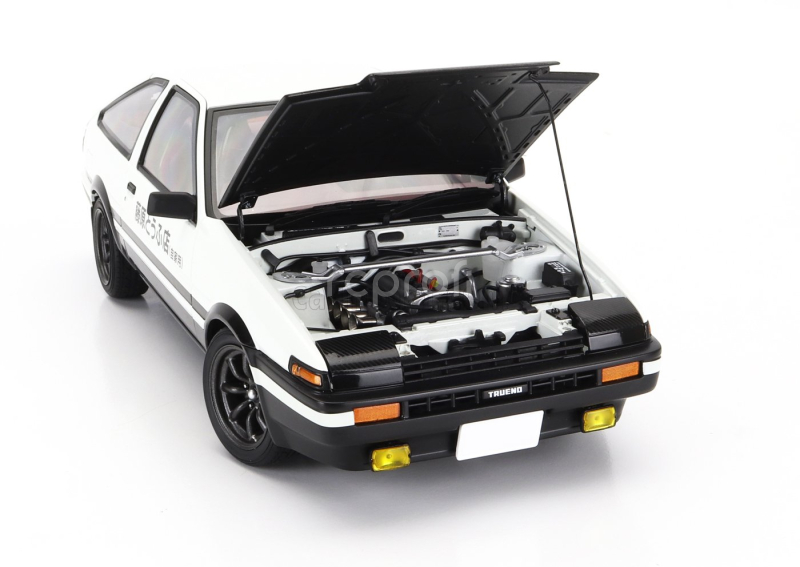 Autoart Toyota Sprinter Trueno (ae86) Project D Final Version 1980 1:18 Bílá Černá