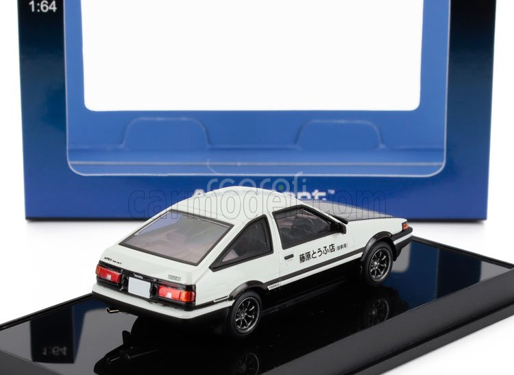 Autoart Toyota Sprinter Trueno (ae86) Project D Final Version 1983 1:64 Bílá Černá