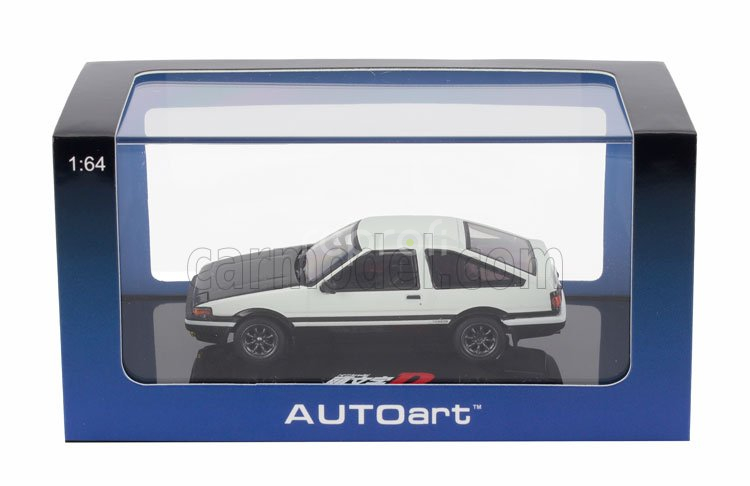 Autoart Toyota Sprinter Trueno (ae86) Project D Final Version 1983 1:64 Bílá Černá