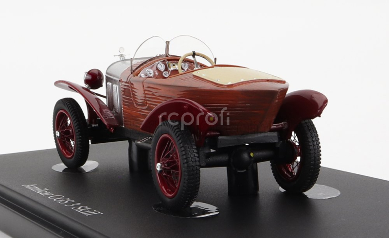 Autocult Amilcar Cgs 3 Skiff France 1925 1:43 Silver Red