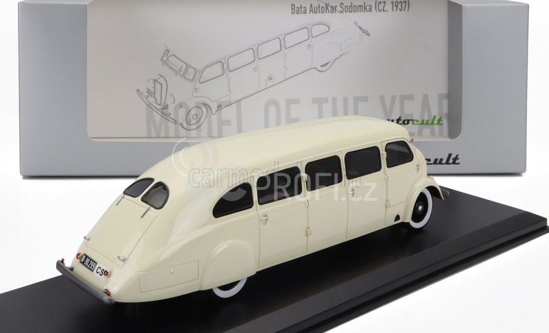 Autocult Bata Autokar Sodomka Czech Republic Autobus 1937 s USB 8GB 1:43