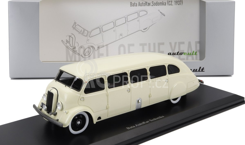 Autocult Bata Autokar Sodomka Czech Republic Autobus 1937 s USB 8GB 1:43