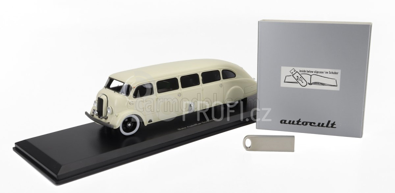 Autocult Bata Autokar Sodomka Czech Republic Autobus 1937 s USB 8GB 1:43