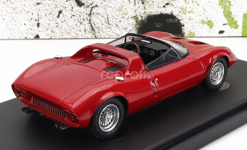 Autocult Bizzarrini Amx/3 Spider Italy 1971 1:43 Red