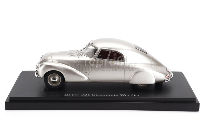 Autocult BMW 326 Streamliner Wendler Germany 1936 1:43 Silver Met